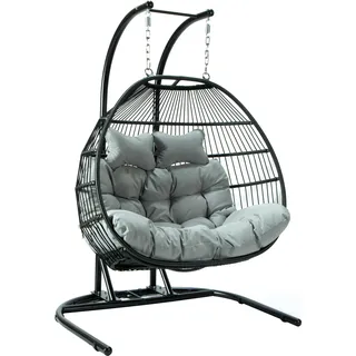 Endorphin Hängesessel Twin Grau