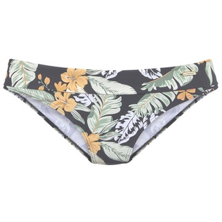 SUNSEEKER Bikini-Hose Damen schwarz bedruckt Gr.36