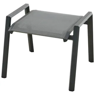 Siena Garden Hocker Tauro Kunststoff 59 x 47 x 57 cm Grau