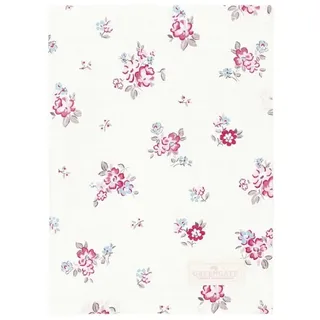 Greengate Geschirrtuch ELBA Weiß mit Blumen Muster | Gr.: onesize