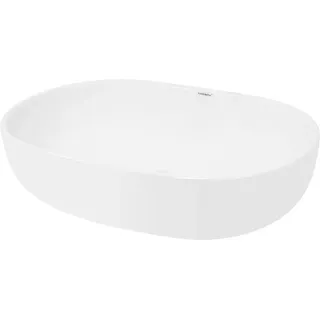 ECD Germany LuxeBath Aufsatzwaschbecken 60 x 42 cm