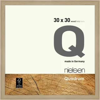 Nielsen Bilderrahmen Quadrum Holz Eiche Natur / 30 x 30