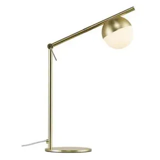 Nordlux Schreibtischlampe Contina, mit G9-Fassung, mit Standfuß, gold