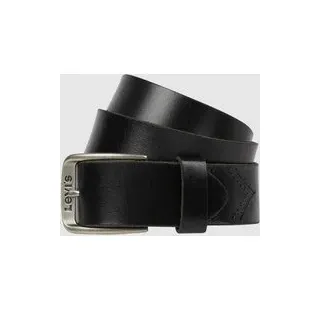 Levi's Ledergürtel mit Dornschließe, Black, 105