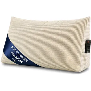 Amazinggirl Keilkissen 70 x 40 cm Beige