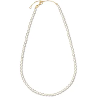 Tchibo - 925 Silber Kette »Tiny Pearls« - weiß