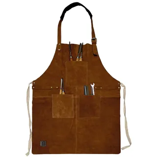 Leder Grillschürze Schweißerschürze für männer - Schürze Kochschürze Küchenschürze Arbeitsschürze von Rustic Town