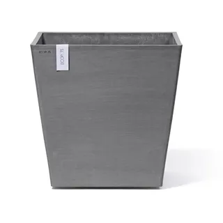 Ecopots Rotterdam 50 x 50 x 49,7 cm Grau