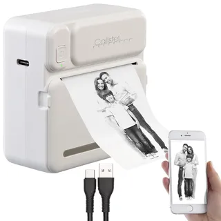 Callstel Mini Drucker Weiß