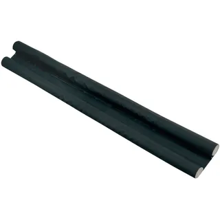 MSV Zugluftstopper 100 x 5 cm Schwarz