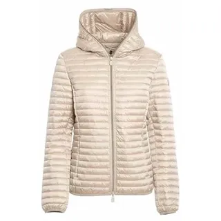 Save The Duck Alexa Hooded Jacket D33620W Iris18 Damen Kapuzen Jacke (Shore Beige (40034), L(3)) - L