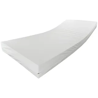 AM Qualitätsmatratzen Pflegematratze wasserdicht 90 x 200 cm Weiß