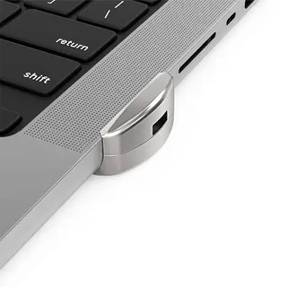 COMPULOCKS MacBook Pro 14\"\" M1 M2 & Sicherheitsschlossadapter - mit Schließzylinder - für
