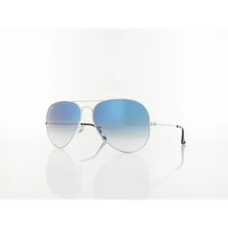 Ray-Ban Aviator Large Metal RB3025 003/3F 62-14 polished silver/light blue