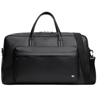 Tommy Hilfiger Th Flag Duffle BDS - Black One Size, Bds - Black, Taglia Unica, Streetwear