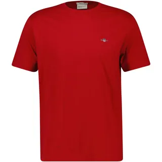 GANT Reg Shield Kurzarm-T-Shirt Ruby Red 2XL