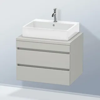Duravit Waschtischunterschrank 2 Auszüge 70 x 51,2 x 54,8 cm Grau Matt