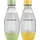 Fuse PET-Flasche 2 x 0,5 l grün/orange