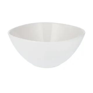 KHG Schale , weiß , Porzellan , Maße (cm): H: 7  Ø: 15.5