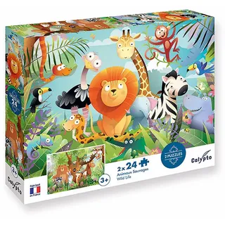 Calypto 48tlg. Puzzle "Tiere" - ab 3 Jahren