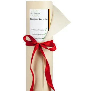 Sensalux Vlies-Tischdeckenrolle 1 m x 25 m Creme