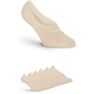 Fila UNISEX GHOST SOCKS Füßlinge 6 Paar Beige 35-38