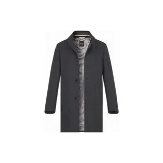 BOSS Black Herren Mantel grau, grau, Herbst/Winter 2025/2026