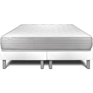 Matratzen- Und Lattenrost-set 2x80x200 Cm - Vitalmemo