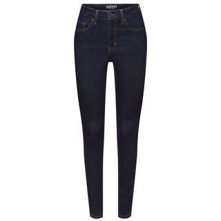Esprit Skinny-fit-Jeans Enge Jeans mit hohem Bund aus Baumwollstretch blau 29/32