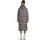 Damen Hoodie Parka Größe M grau