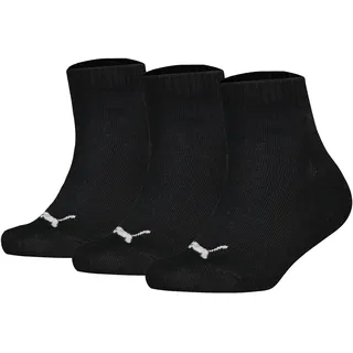 Puma Quarter Socken 3 Paare Schwarz 39-42