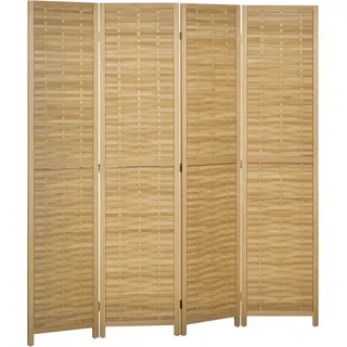 Homcom Paravent 4-teilig 160 x 170 cm