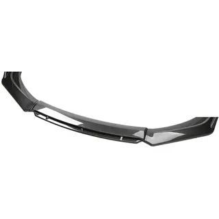 SOUTES Auto Frontspoiler Lippe für Passat B8 2015-2023, Frontstoßstange Frontlippe Spoiler Lip Splitter Diffusor Front Spoilerlippe Body Kit Zubehör,B-Carbon Fiber Black