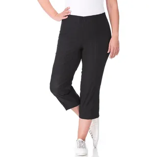 KjBrand Caprihose gerade Schwarz 46