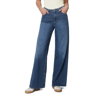 Straight-Jeans MARC O'POLO "aus Cashmere Touch Denim" Gr. 27 32, Länge 32, blau Damen Jeans Gerade