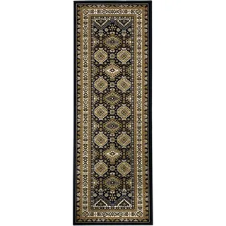 OTTO home Diantha Kurzflorteppich 90 x 250 cm Braun
