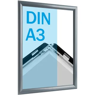 sprintis schenk gmbh & co. kg Bilderrahmen Klapprahmen anthrazit 29,7x42 cm 4er Set