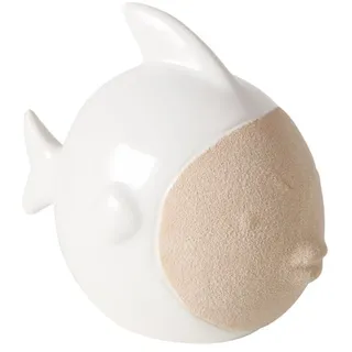 Boltze Deko Fisch, aus Keramik aus Steingut H13cm