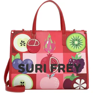 SURI FREY SFY Issy Shopper PVC Red/Rosa