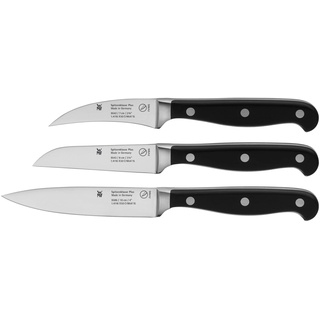 WMF Spitzenklasse Plus Messerset 3teilig, Made in Germany, 3 Messer geschmiedet, Küchenmesser Set, Spezialklingenstahl