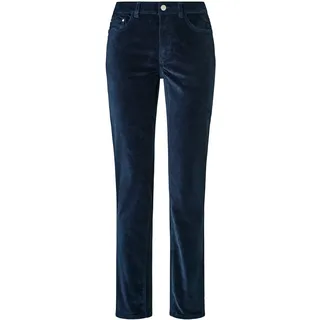 Tchibo - Samthose - Damen - Gr. 36 - dunkelblau