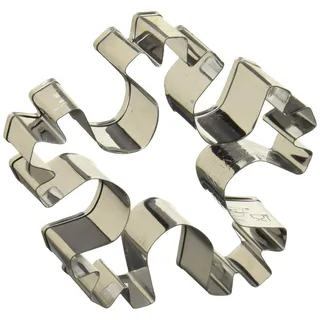 Birkmann Birkmann, Ausstechform Eiskristall, Edelstahl, 5 x 3 x 2 cm