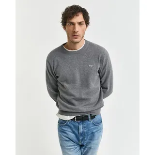 Gant Rundhalspullover schwarz XXL