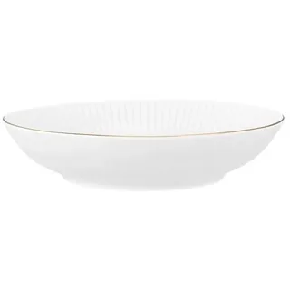 Seltmann Weiden Suppenteller Seltmann Weiden Amina weiß/Goldrand Suppenteller 21 cm weiß