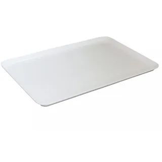 Auslageschalen Auslageplatten Instrumentenschale Melamin weiß von APS, Größe:ca.42x28x1.7 cm