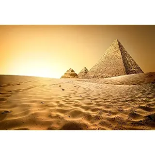 Yeele 2,1 x 1,5 m PyramidenHintergrund Afrika Wüste Ägyptische Sehenswürdigkeiten Bilder Fotografie Hintergrund Mädchen Junge Baby Erwachsene Reise Portraits Fotoshooting Vinyl Tapete Fotostudio