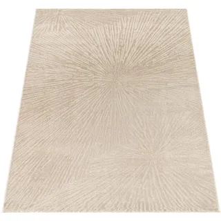 KADIMA DESIGN Kurzflorteppich 80 x 250 cm Beige