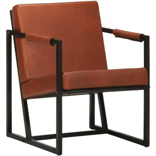 vidaXL Sessel Modell 7 Leder 0 x 0 x 0 cm Braun
