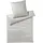 Mako-Satin beige 155 x 220 cm + 80 x 80 cm