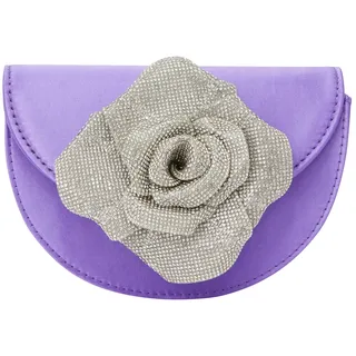 faina Clutch lila / silber